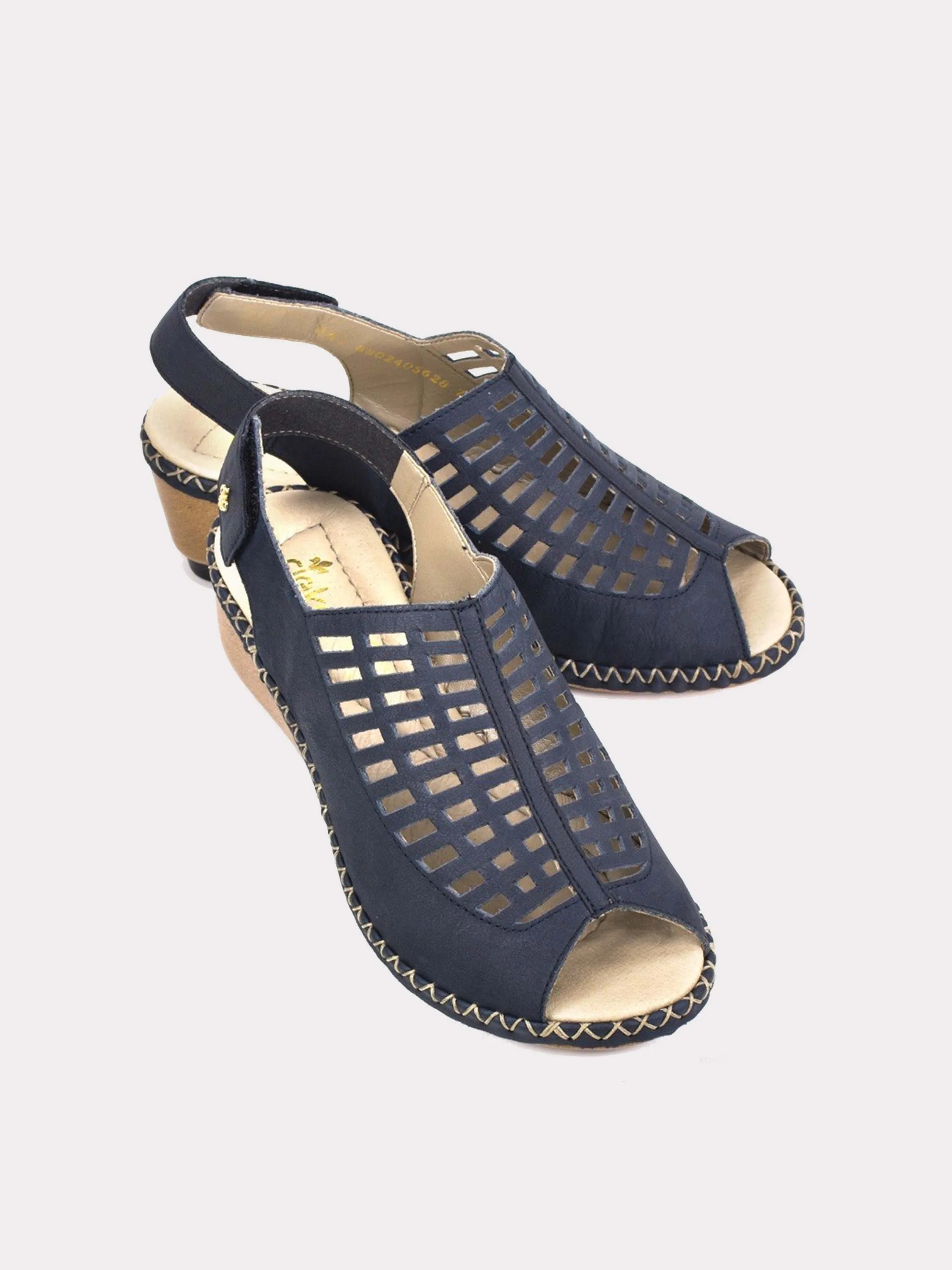 Rieker 66157 Women's Back Strap Sandals