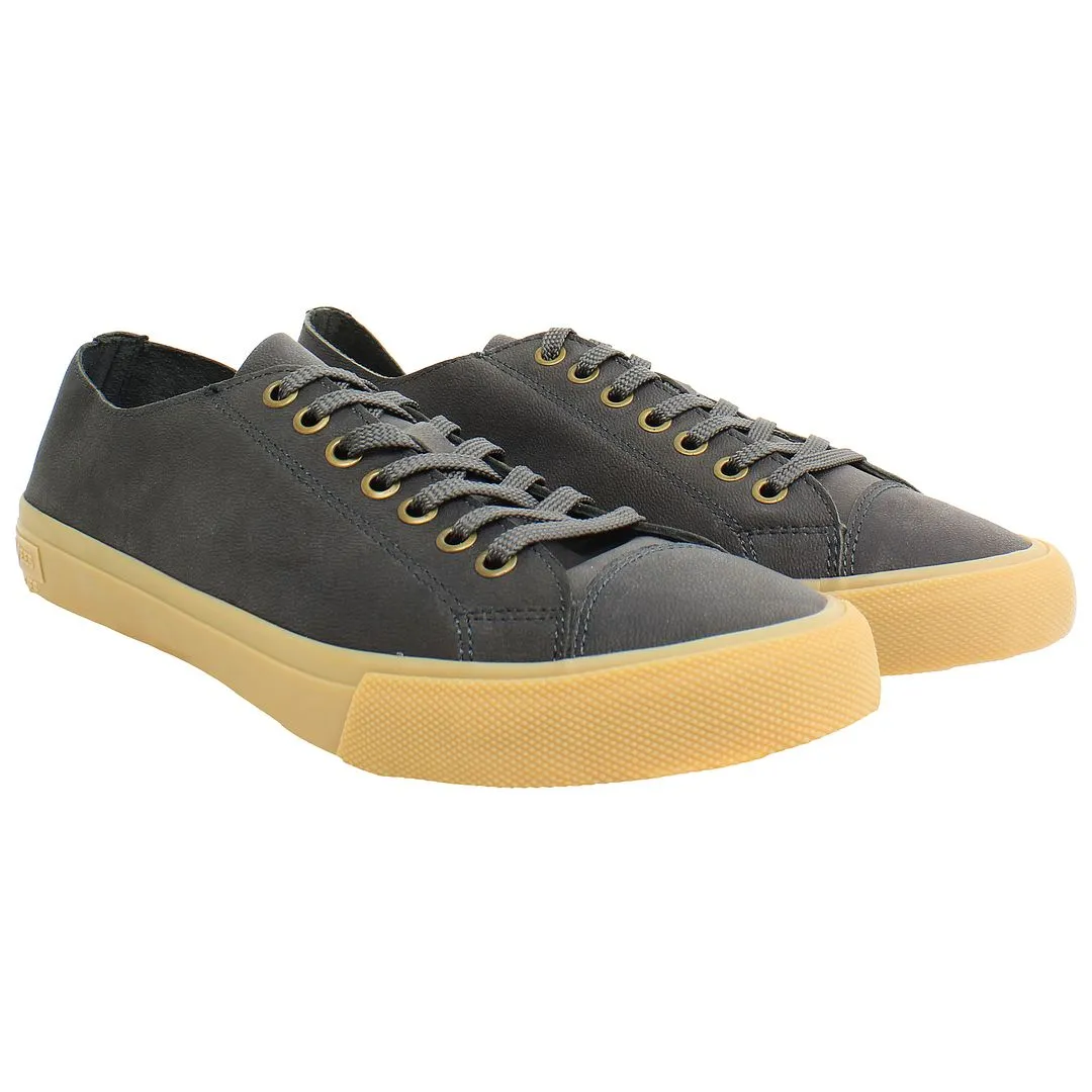 Seavees Army Issue Low Mens Black Plimsolls