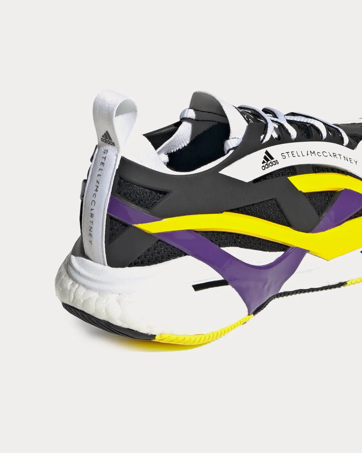 Solarglide Core Black / Active Purple / Shock Yellow Running Shoes