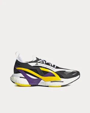 Solarglide Core Black / Active Purple / Shock Yellow Running Shoes