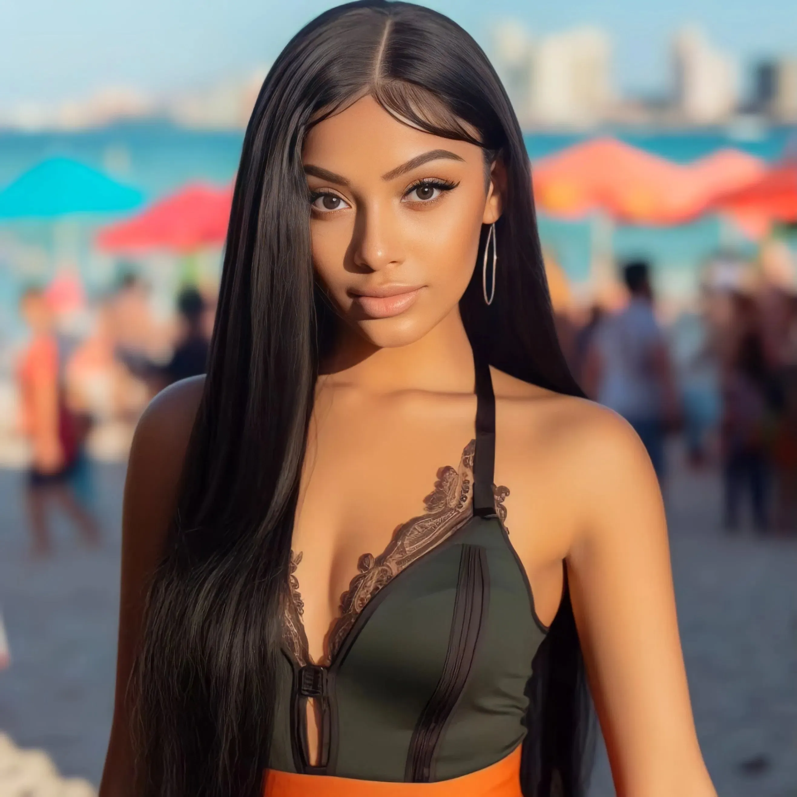 Straight Brazilian Virgin Human Hair Bundles  3 Pieces, 10-40 Inches