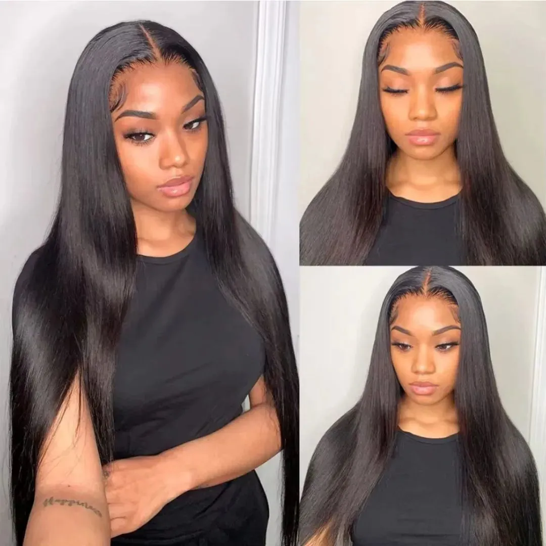 Straight Brazilian Virgin Human Hair Bundles  3 Pieces, 10-40 Inches