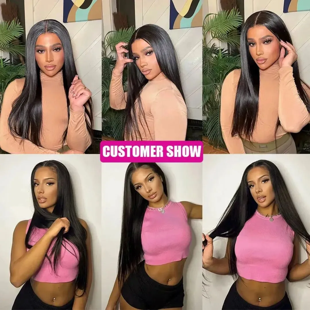 Straight Brazilian Virgin Human Hair Bundles  3 Pieces, 10-40 Inches
