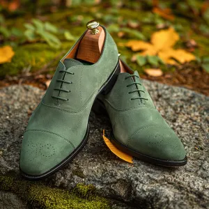 Tan Suede Costantino Oxfords