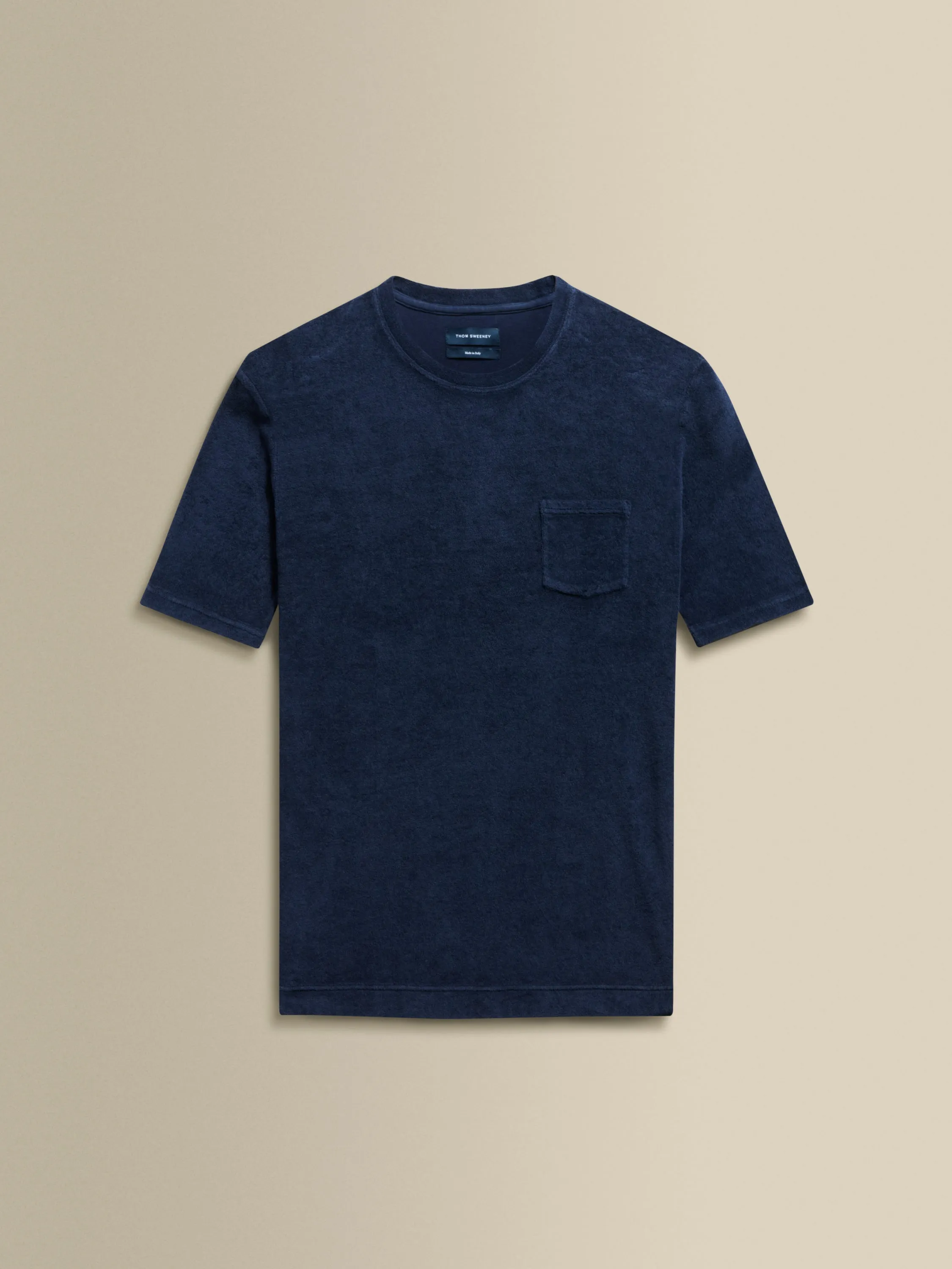 Terry Cotton Pocket T-Shirt