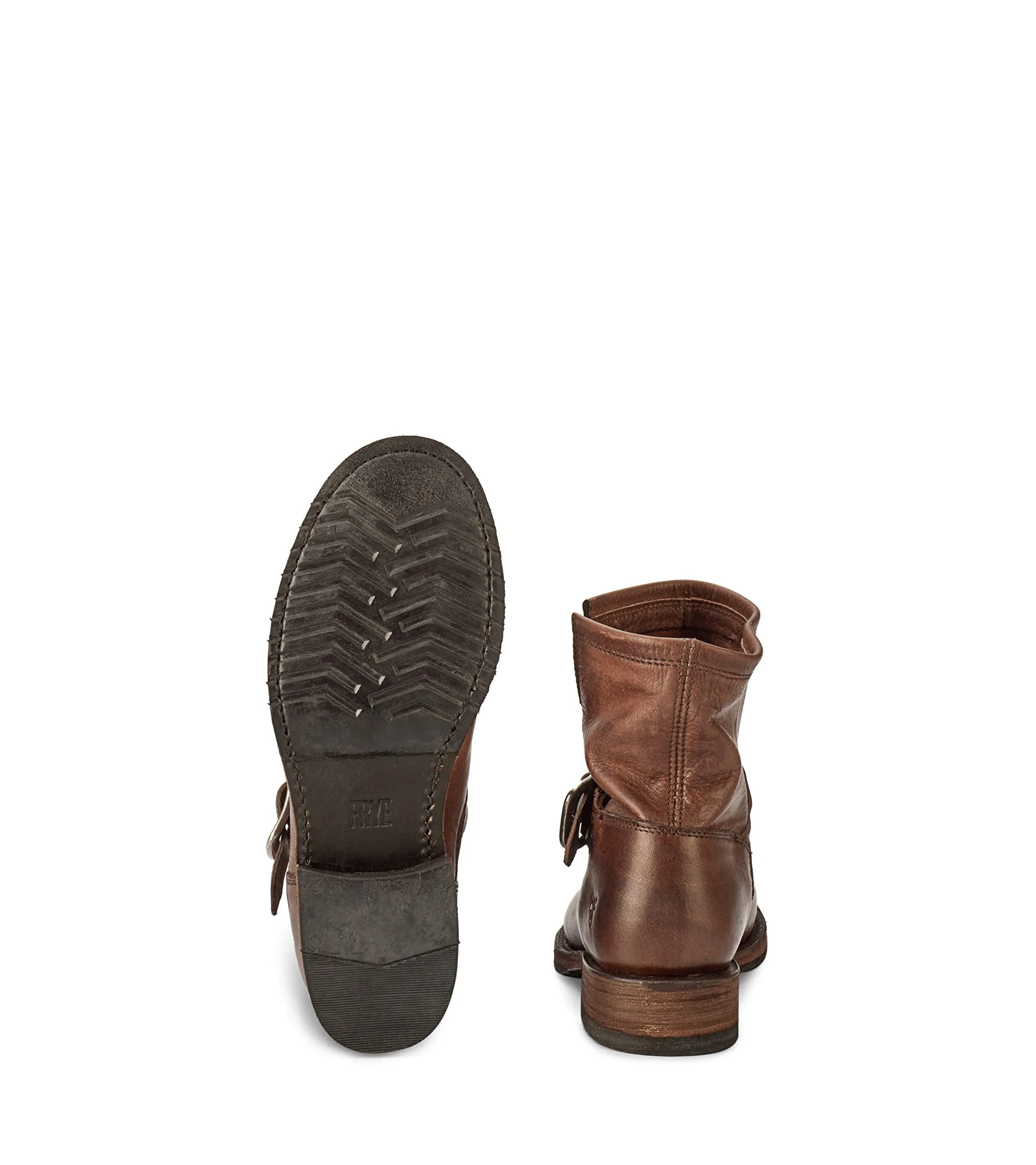 The Frye Company Womens Stone Veronica Bootie Size 7 Oiled Leather Boots