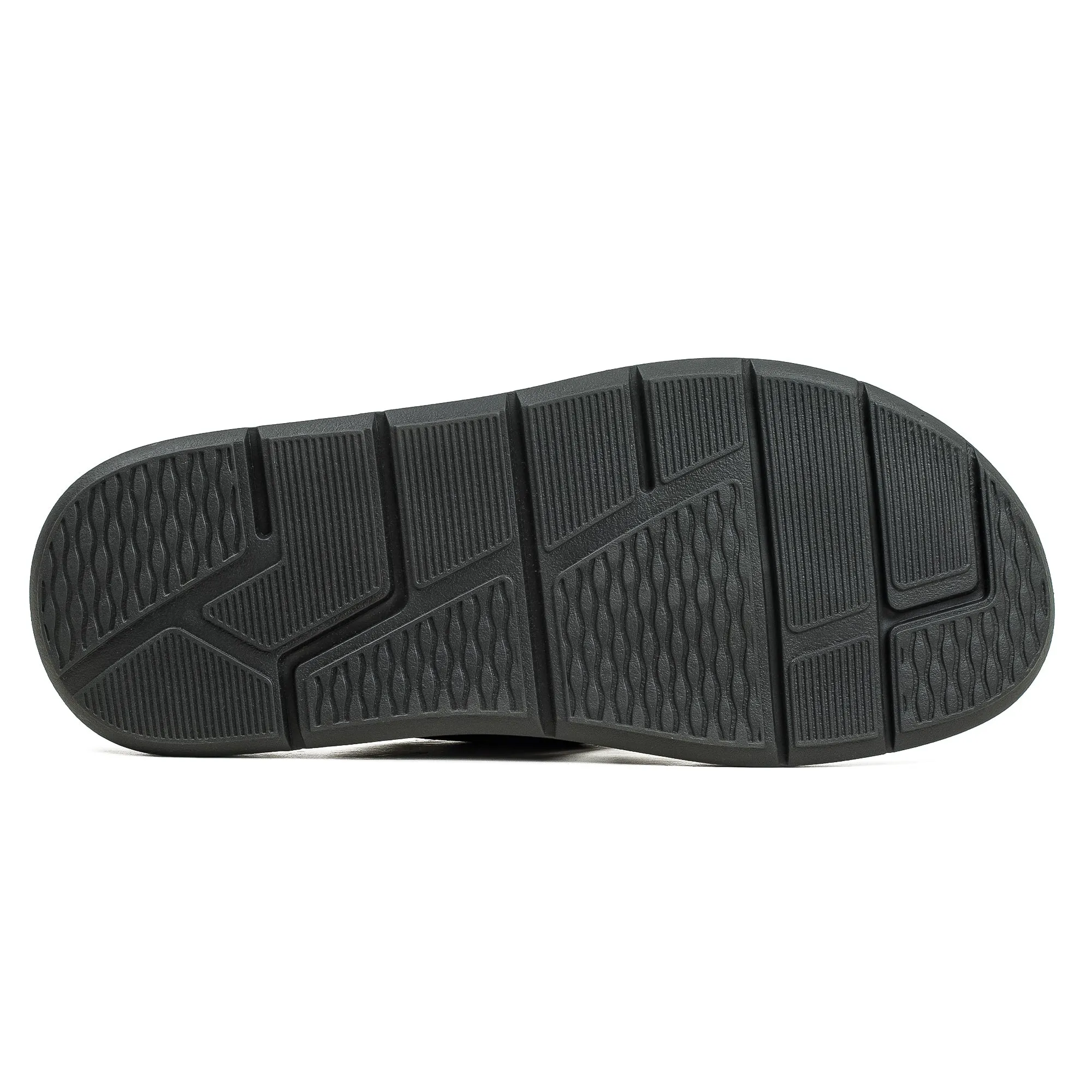 Vibrant Men's Black Nubuck Leather Toe-Post Sandal – Lightweight Phylon Sole & Cushioned Insole for Maximum Comfort & Style