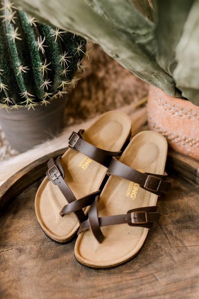 Viking Joan Sandals [Dark Brown]