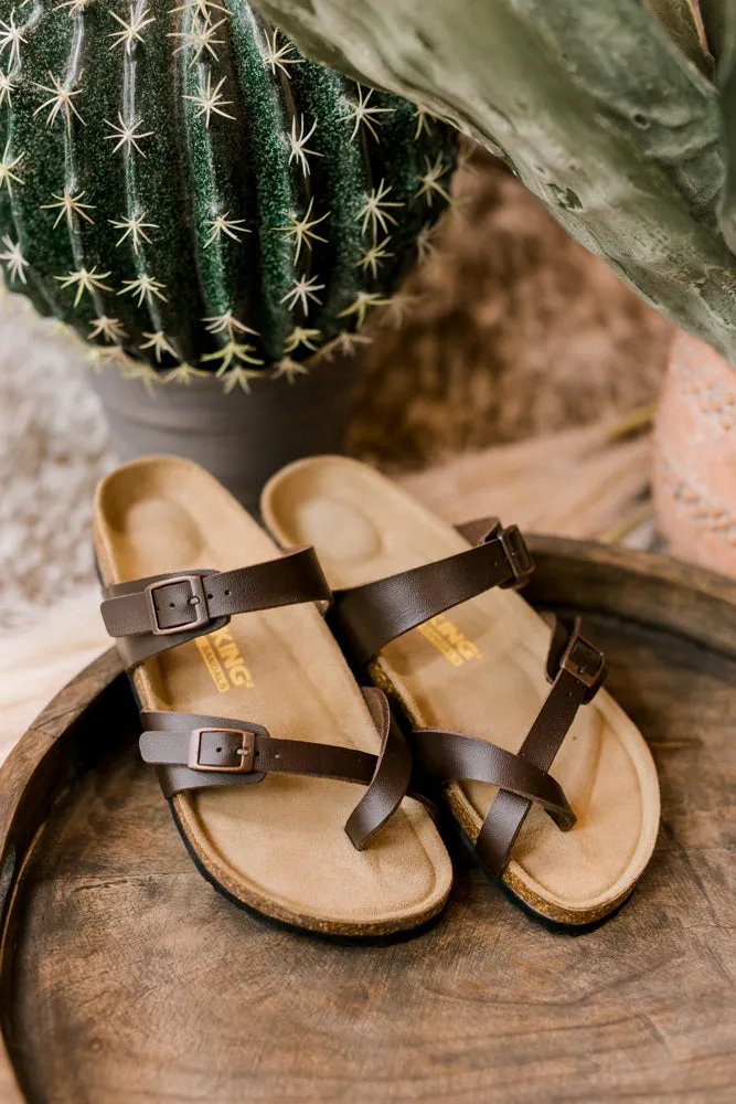 Viking Joan Sandals [Dark Brown]