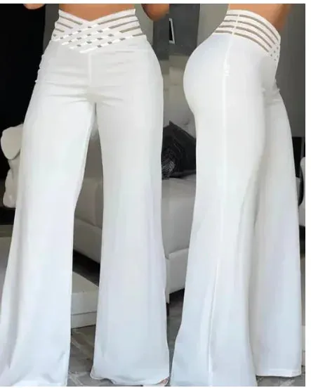 Wenkouban-back to school fit nyc outfit Button Pockets Solid Color Pencil Pants Women's High Waist Khaki Casual Trousers 2025 Summer New Fashion Streetwear Long Pants