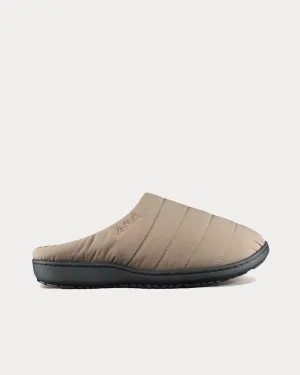 Winter Quilted Beige Sandals