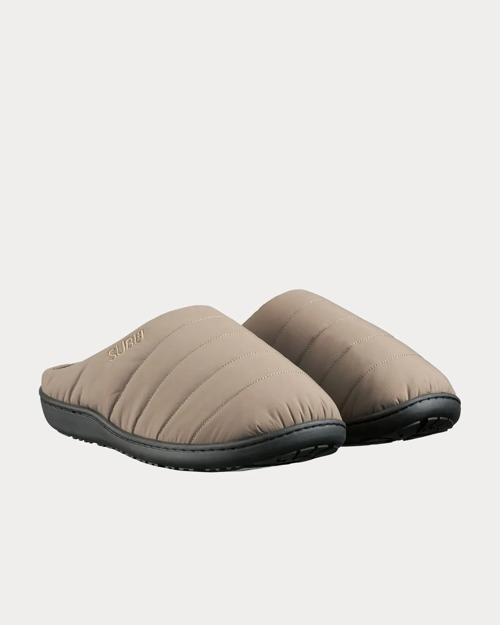 Winter Quilted Beige Sandals