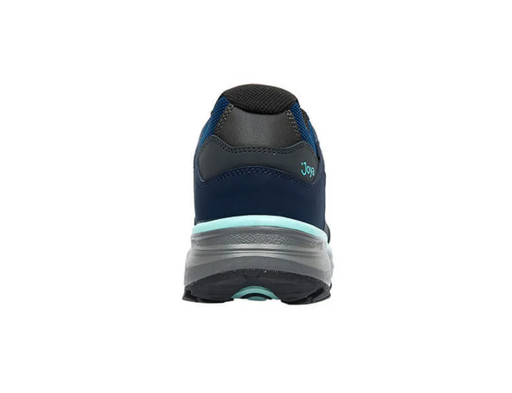 Womens Active Waterproof Bliss Grey Blue Hiking Shoes
