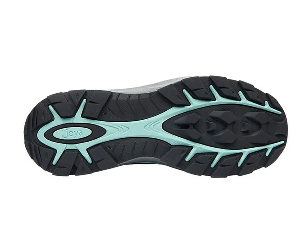 Womens Active Waterproof Bliss Grey Blue Hiking Shoes