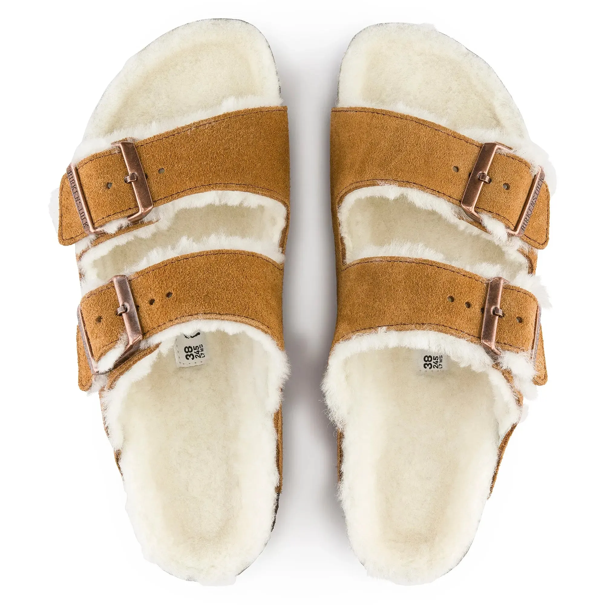Women’s Birkenstock Arizona Shearling – Cozy Suede Sandal with Plush Lining