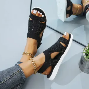 Women's Orthopedic Rhinestone Sandals