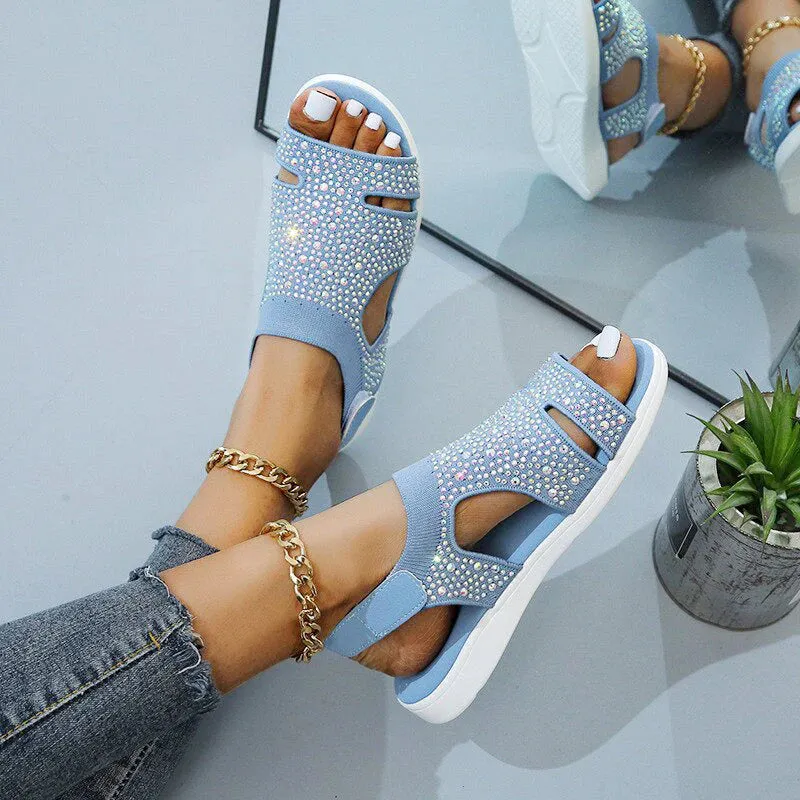Women's Orthopedic Rhinestone Sandals