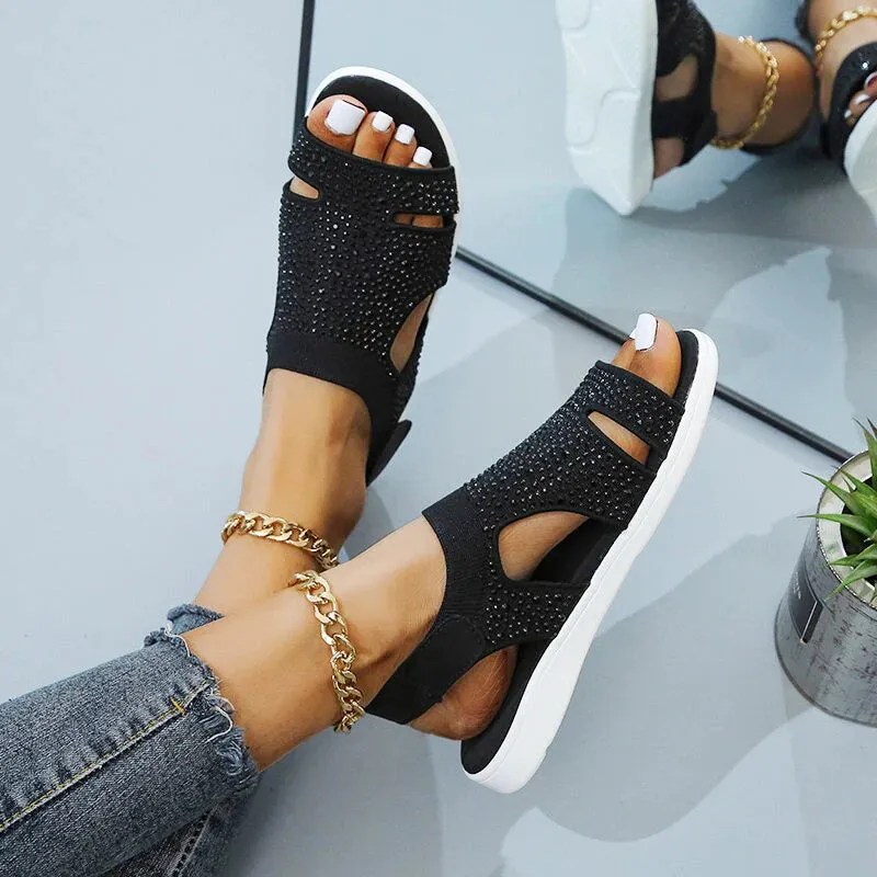 Women's Orthopedic Rhinestone Sandals